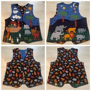 COPY - Reversible Women’s XL Noah’s Ark Vest